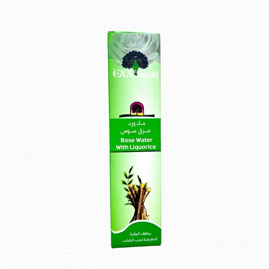 ماء ورد بالجلسرين من اكسا -250 مل