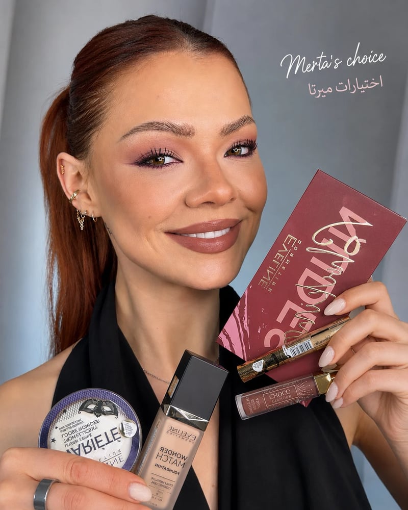 Eveline Cosmetics x Mirta Miler: Going Out Make-up Set تعاون ايفلين مع ميرتا (ميك اب الطلعات)