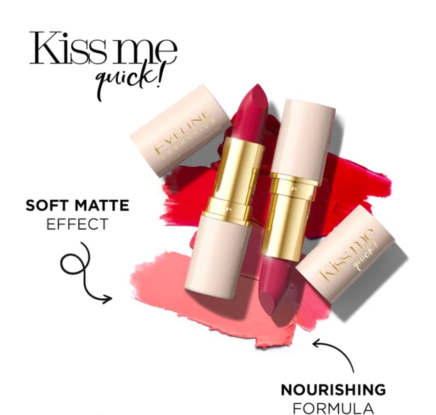 أحمر شفاه Kiss Me Quick بلمسة مطفية ناعمة