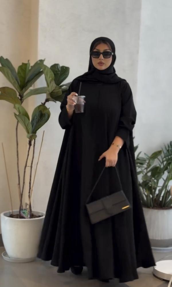 عبايه دبل كلوش