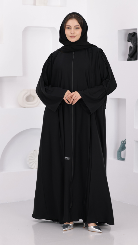 عباية  نص كلوش عمليه ناعمة
