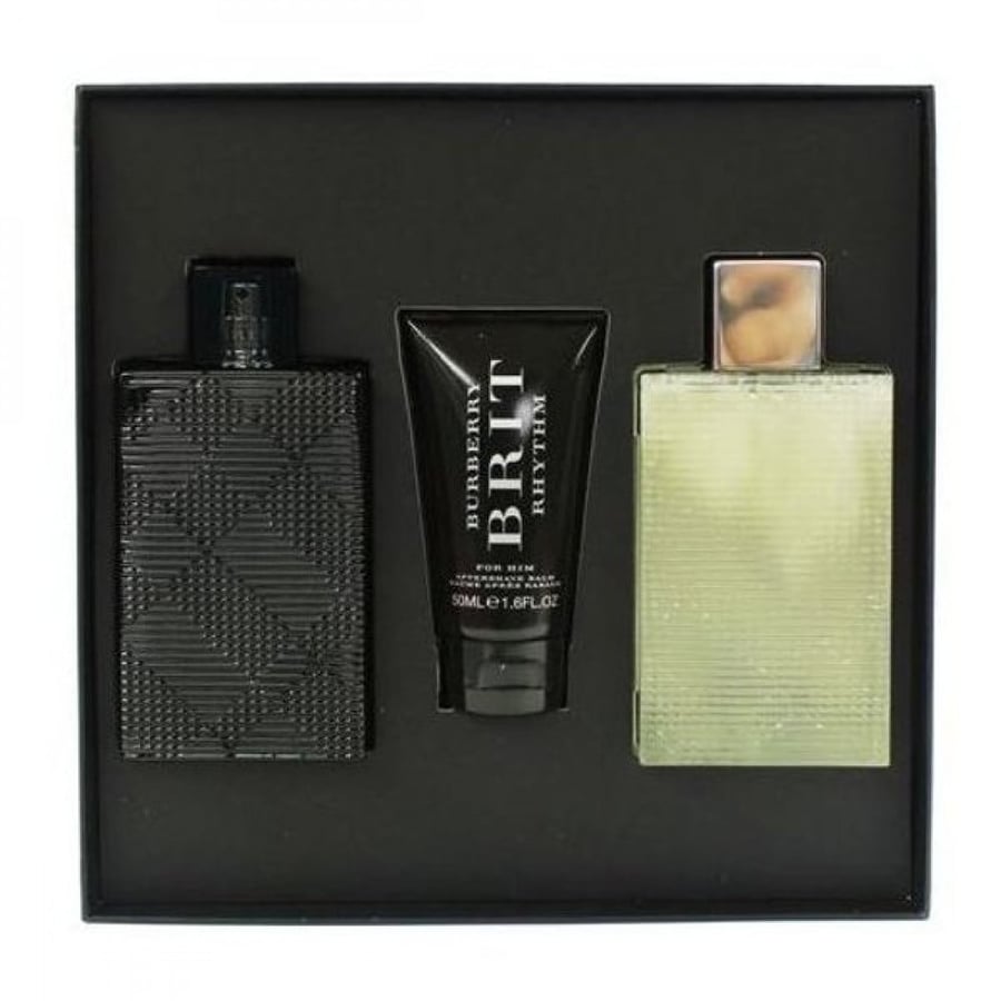 بربري مجموعة بريت ريذم - فانيلا -Burberry Brit Rhythm  Gift Set