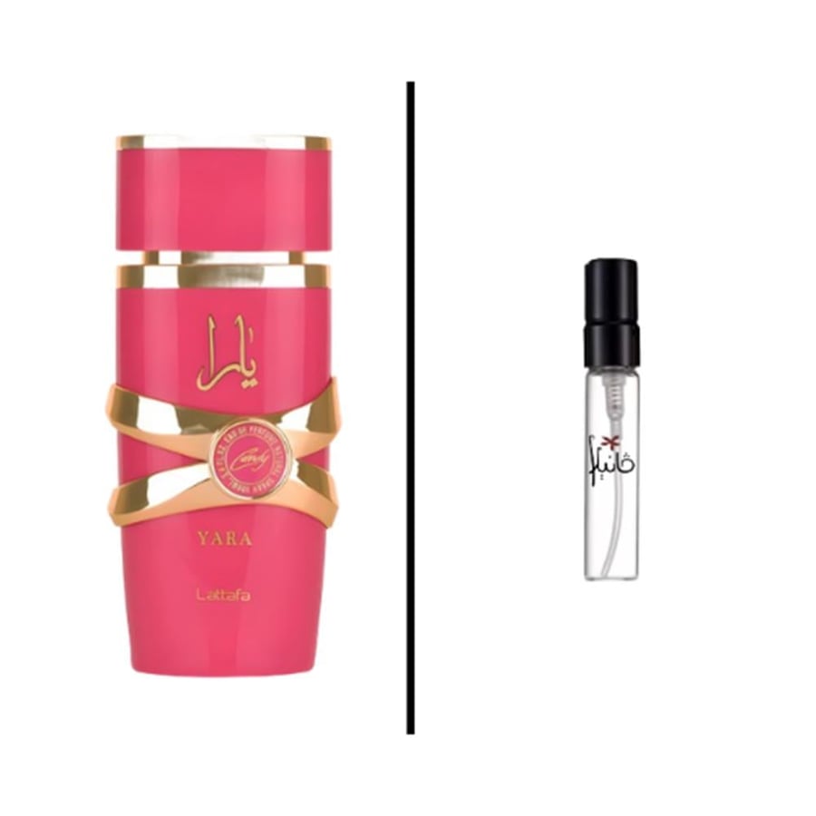 عينة عطر لطافة يارا كاندي او دو برفيوم للنساء - متجر فانيلا