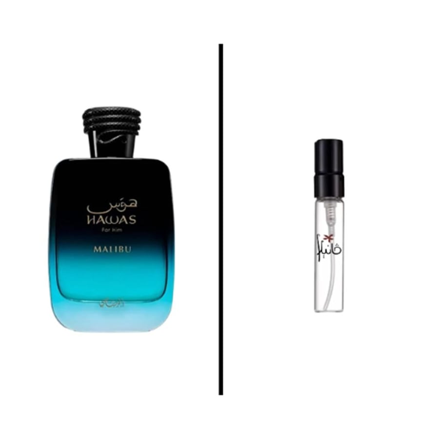 عينة عطر رصاصي هوس ماليبو أو دو برفيوم للرجال-متجر فانيلا