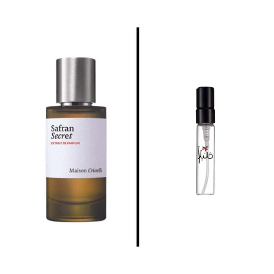 عينة عطر ميزون كريفلي سافرون سيكريت اكستريت دي برفيوم - متجر فانيلا