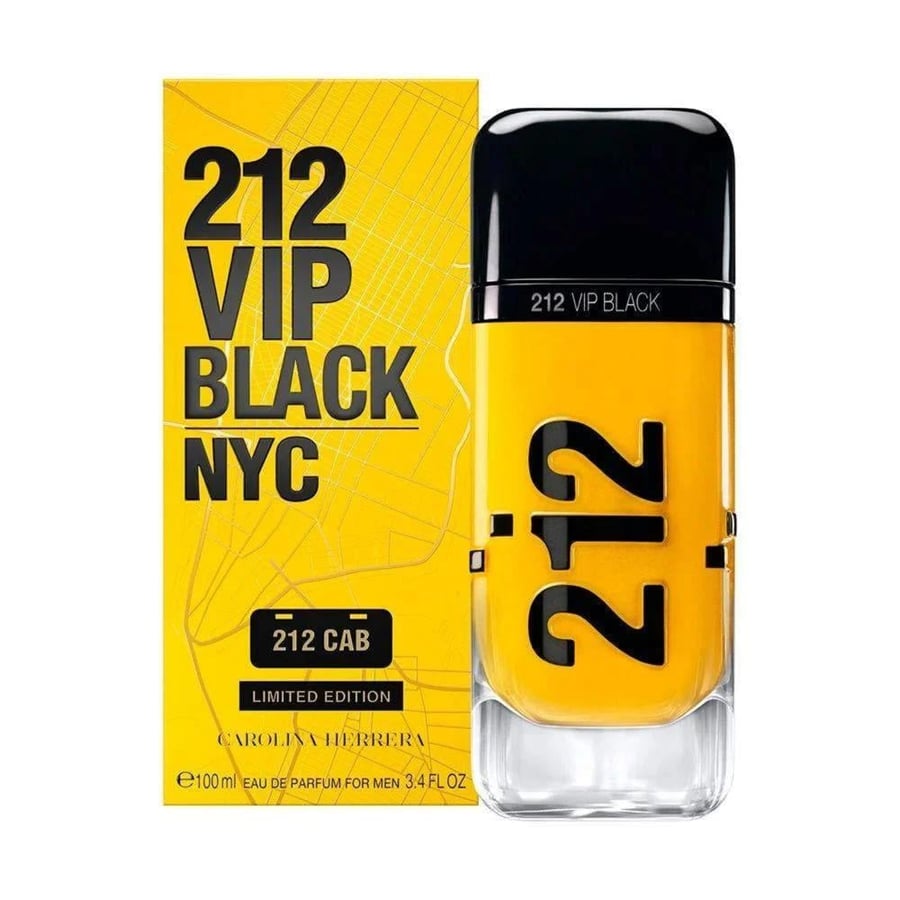 Carolina Herrera 212 VIP Black Cap Fragrance for Men - Vanilla Store