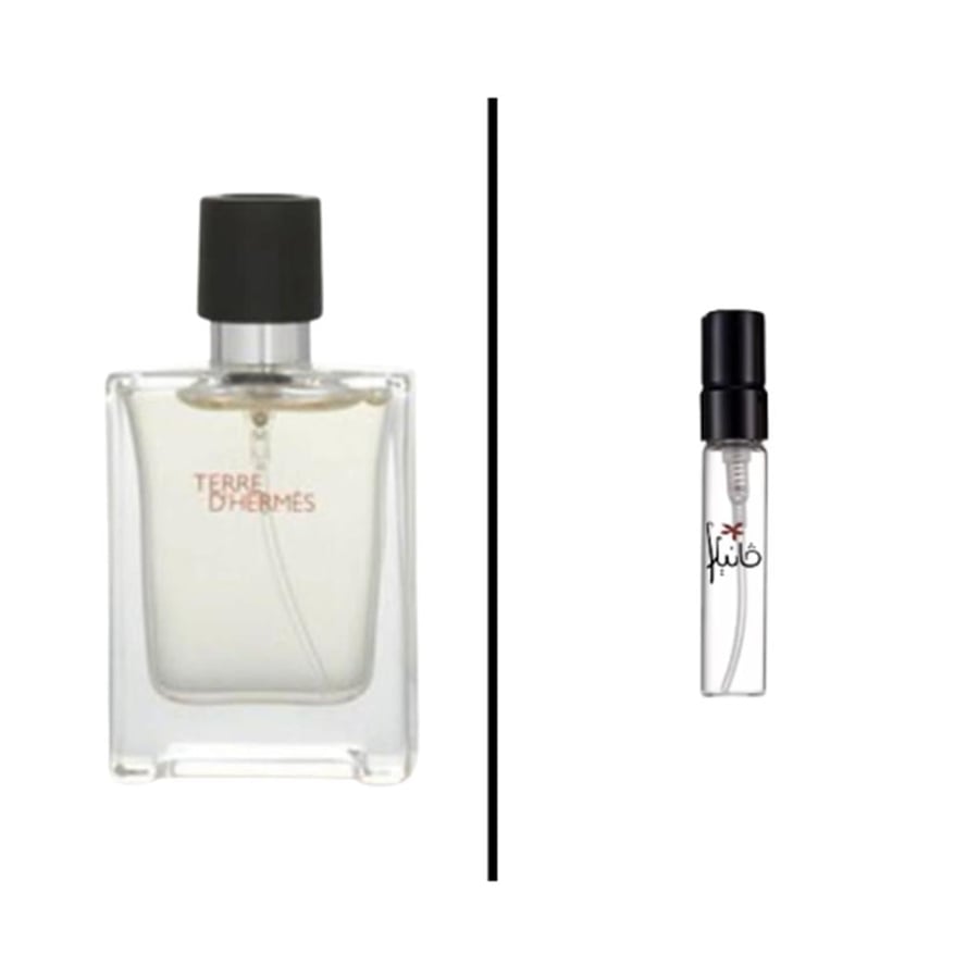عينة عطر هيرمس تيري دي هيرمس او دو تواليت للرجال - متجر فانيلا