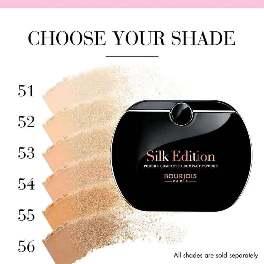 بودره برجوا باريس سلك اديشن كومباكت-فانيلا-Bourjois Paris Silk Edition
