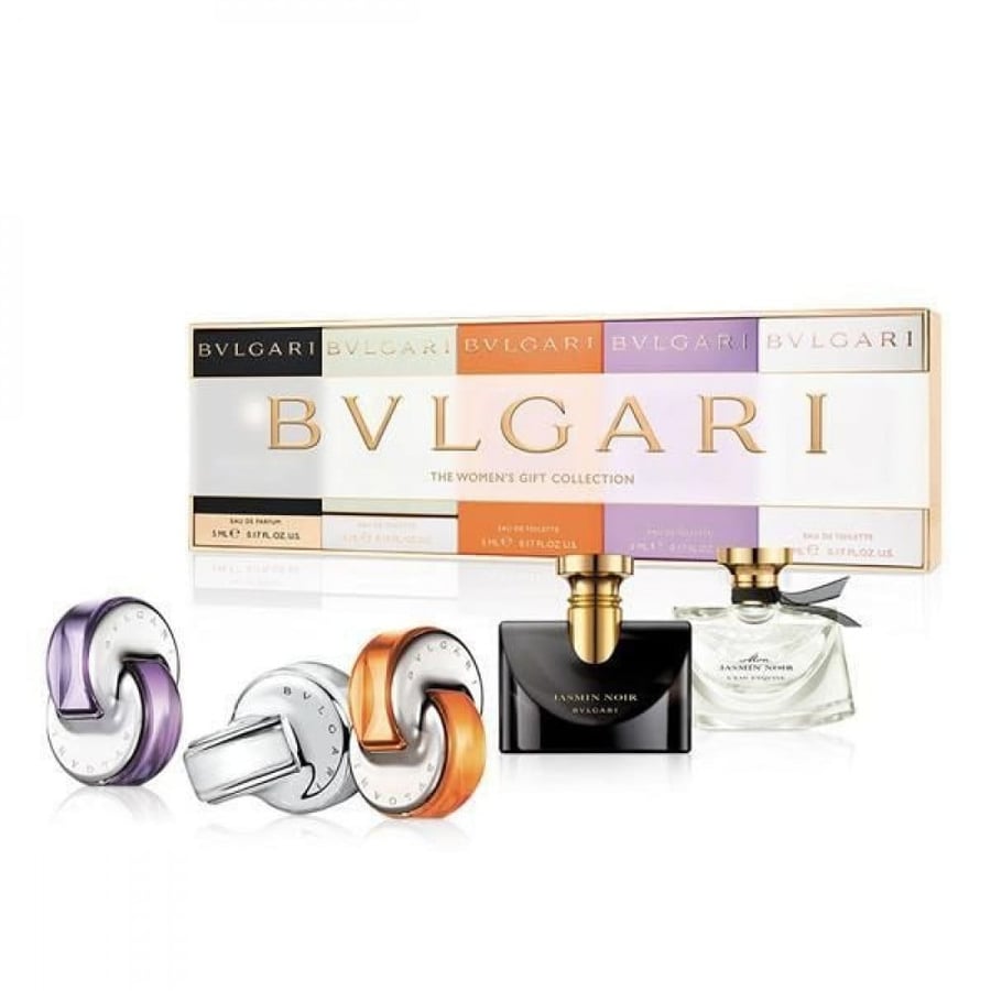 بلغاري عينات ترافل كوليكشن 5 قطع-فانيلا-Bvlgari Mini Gift Set The Trav