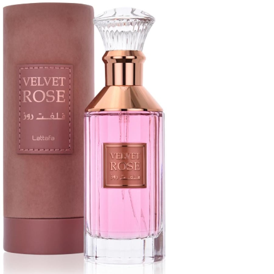 Lattafa Velvet Rose EDP 100ml-vanilla