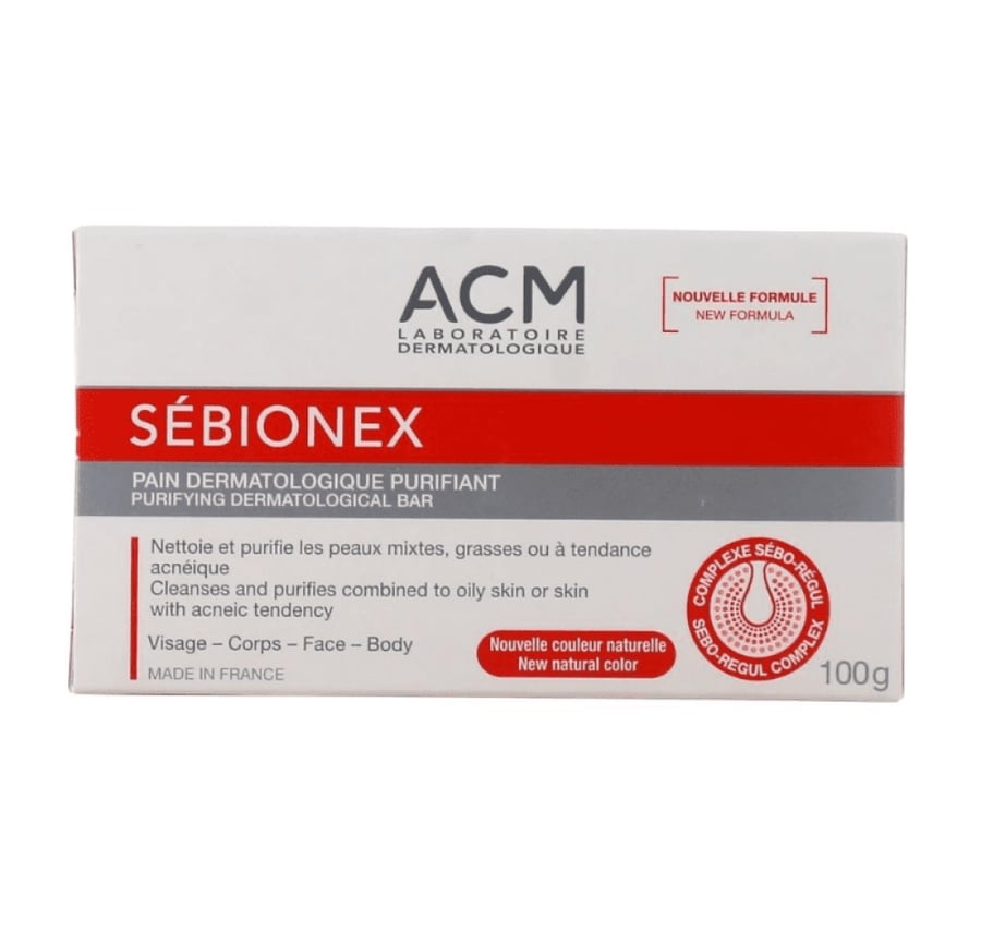 ACM Sebionex Purifying Soap 100g - Vanilla Store