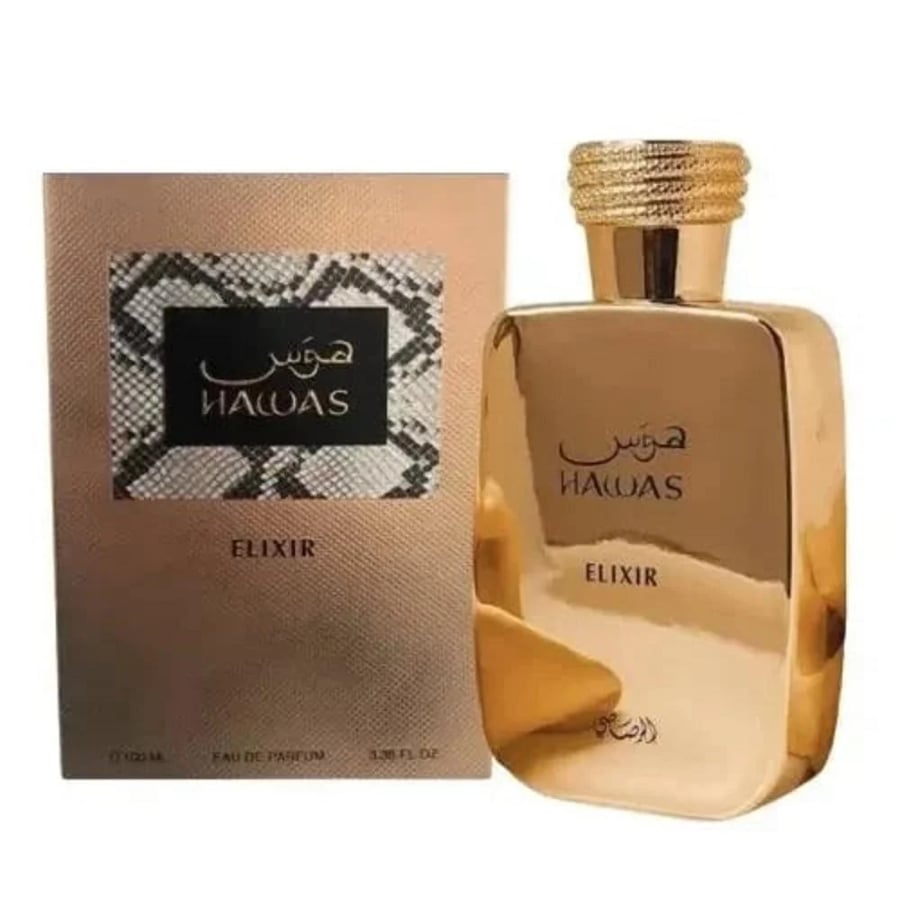 Rasasi Hawas Elixir Eau de Parfum 100ml for Unisex - Vanilla