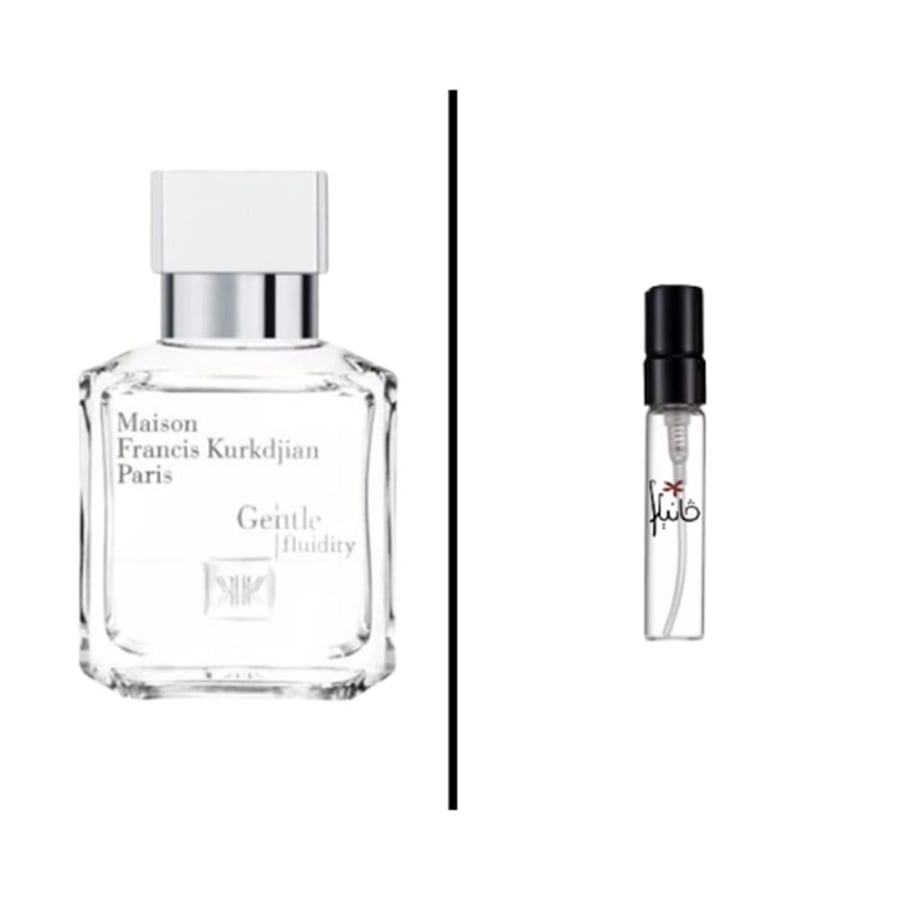 عينة عطر ميزون فرانسيس كركدجيان جنتل فلويديتي سلفر اودو بارفيوم-فانيلا