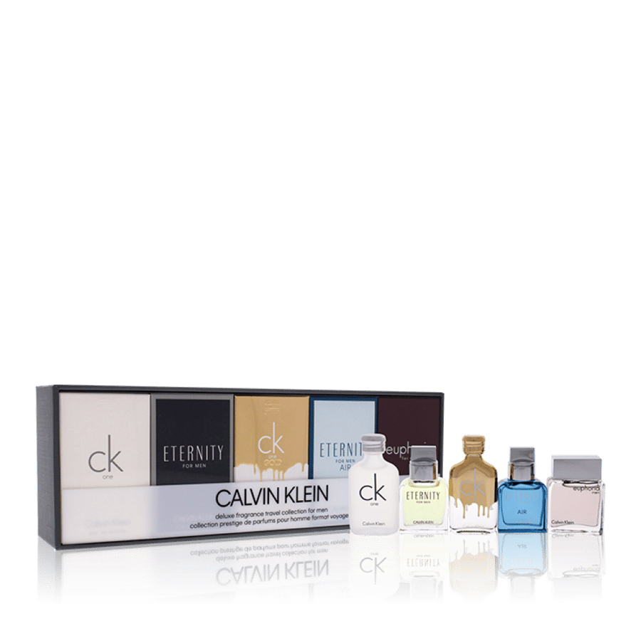 كالفين كلاين مجموعة عطور - 5 قطع - فانيلا -Calvin Klein 5 Pcs