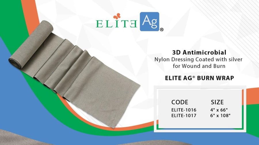 ضماد فضة طبي مضاد للميكروبات Elite-Ag للجروح والحروق