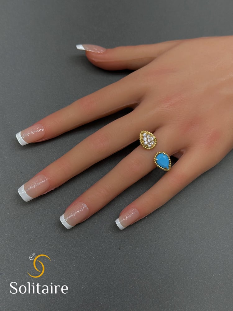 خاتم ايطالي 18k