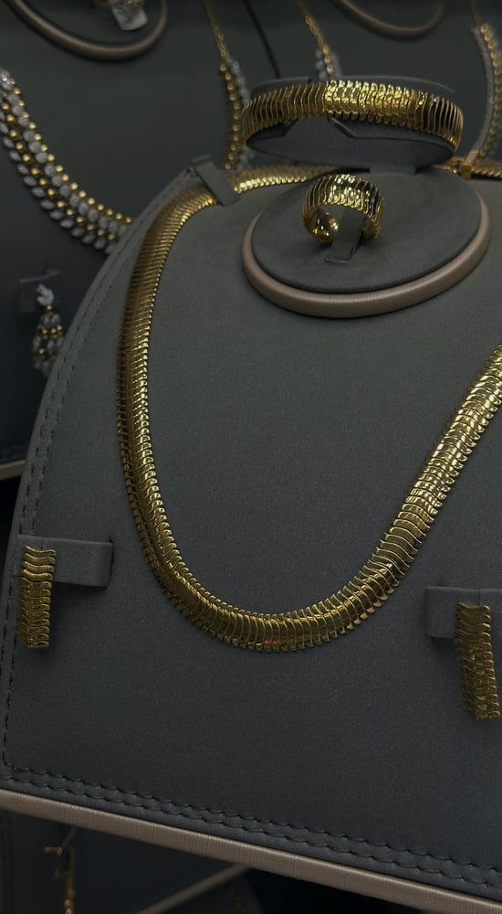 طقم فلات ايطالي 18k