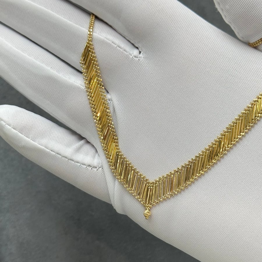 مخنق ايطالي 18k