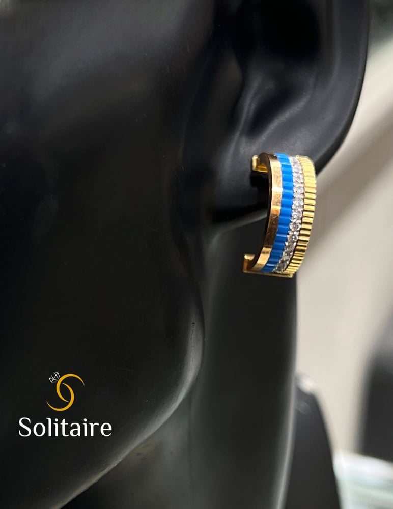حلق ايطالي18k
