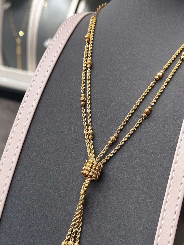 سبحة ايطالية 18k