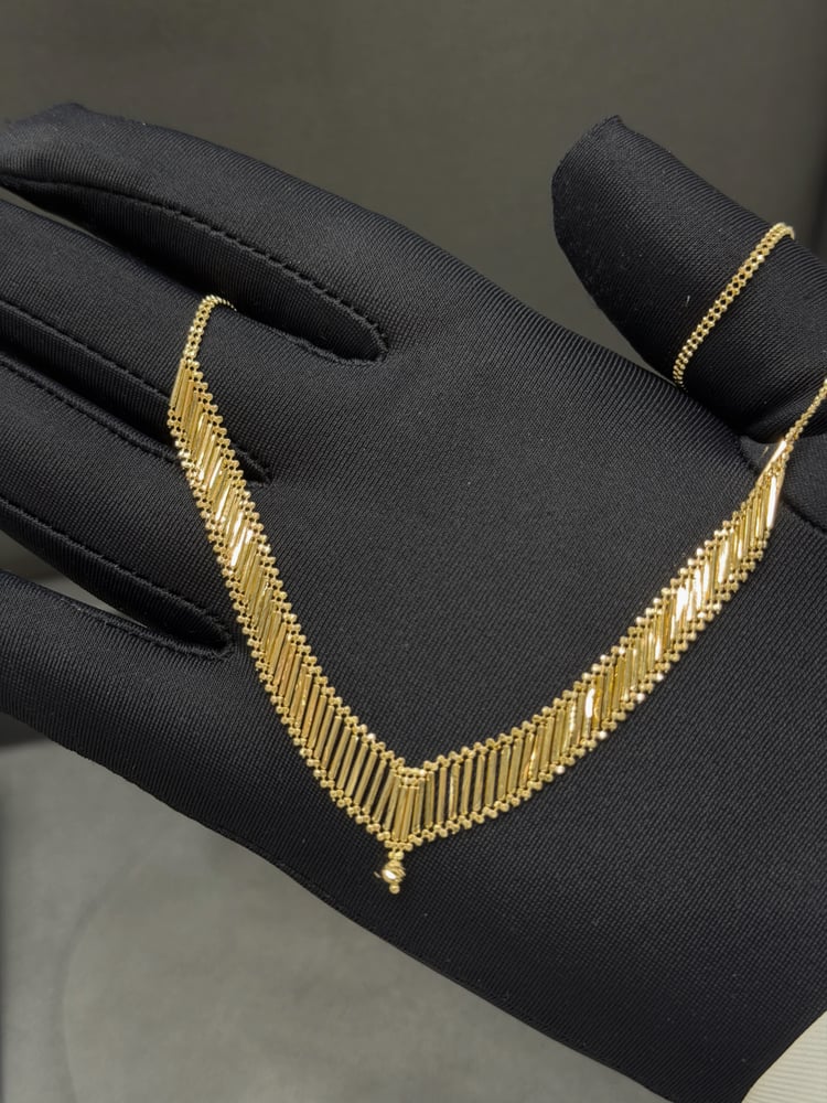 مخنق ايطالي 18k