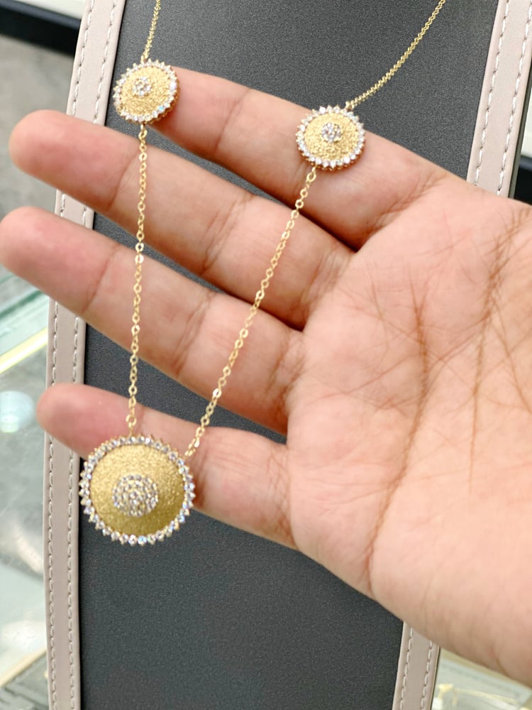 عقد سبحة ناعم 18k