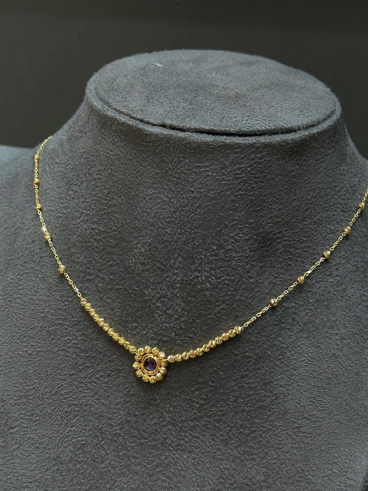 عقد مميز ايطالي18k