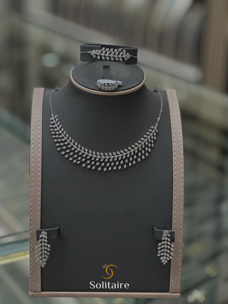 طقم قص الالماس 18k