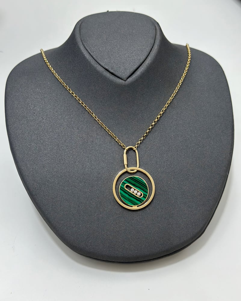 عقد ايطالي 18k
