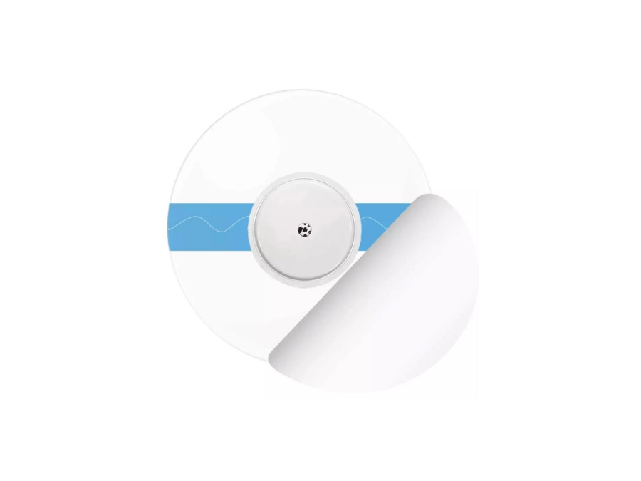Transparent library sensor sticker - 20 pieces