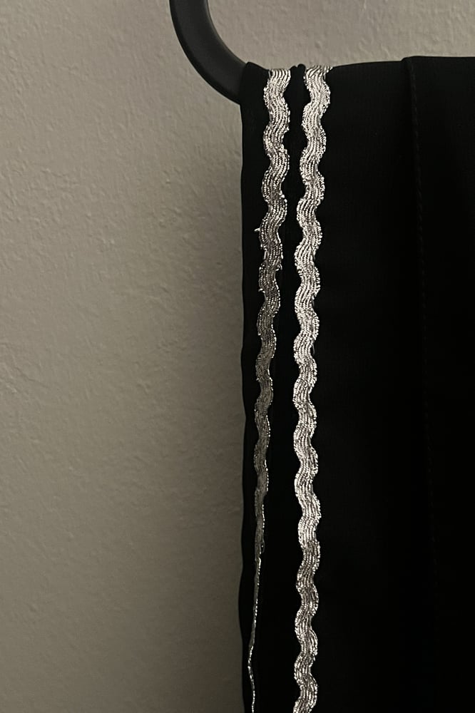 Silver hijab