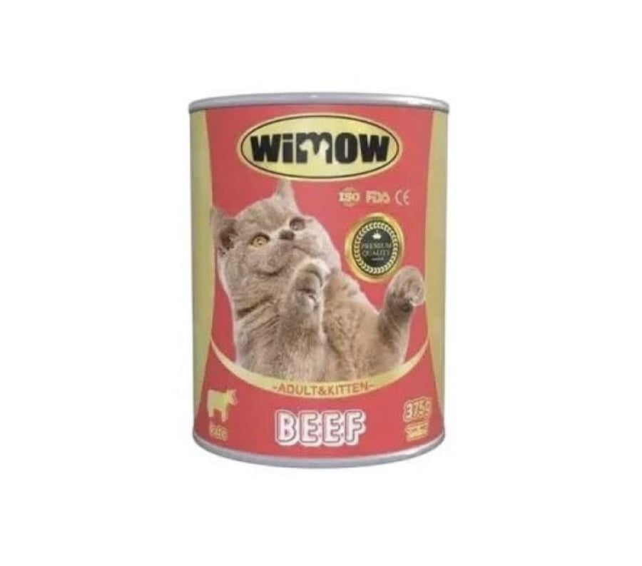 معلبات ويمو باللحم البقري للقطط الصغيرة 375g