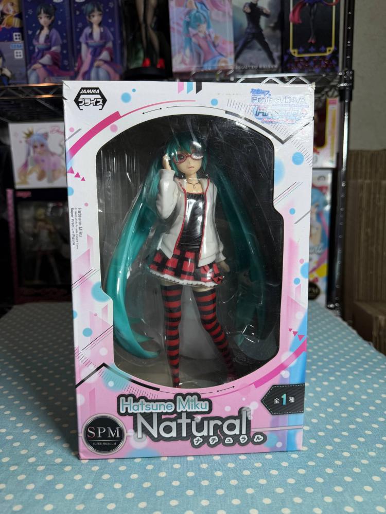 [ شحن فوري - مستعمل - بدون ستاند الشعر ]هاتسوني ميكو - بروجكت ديفا | Hatsune Miku -Project DIVA- Arcade Future Tone - Hatsune Miku - SPM Figure - Natural (SEGA)