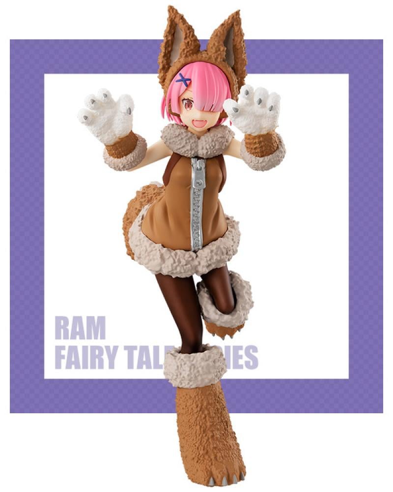 [ شحن فوري ] ري زيرو رام ريم | Re zero Ram Rem Re:Zero kara Hajimeru Isekai Seikatsu - Ram - Super Special Series - Ookami to Shichihiki no Koyagi (FuRyu)