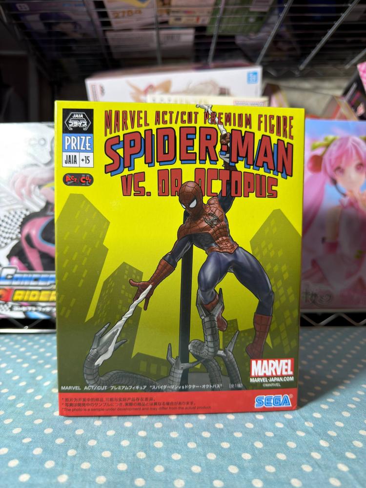 [ شحن فوري ] سبايدر مان | Spider-Man Figure "MARVEL" ACT/CUT Premium Figure "Spider-Man vs. Green Goblin"