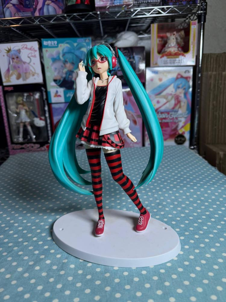 [ شحن فوري - مستعمل - بدون ستاند الشعر ]هاتسوني ميكو - بروجكت ديفا | Hatsune Miku -Project DIVA- Arcade Future Tone - Hatsune Miku - SPM Figure - Natural (SEGA)