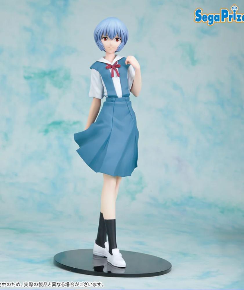 [ شحن فوري ] ايانامي ري بالزي المدرسي | Premium Figure: Rebuild of Evangelion - Rei Ayanami (Uniform Ver.