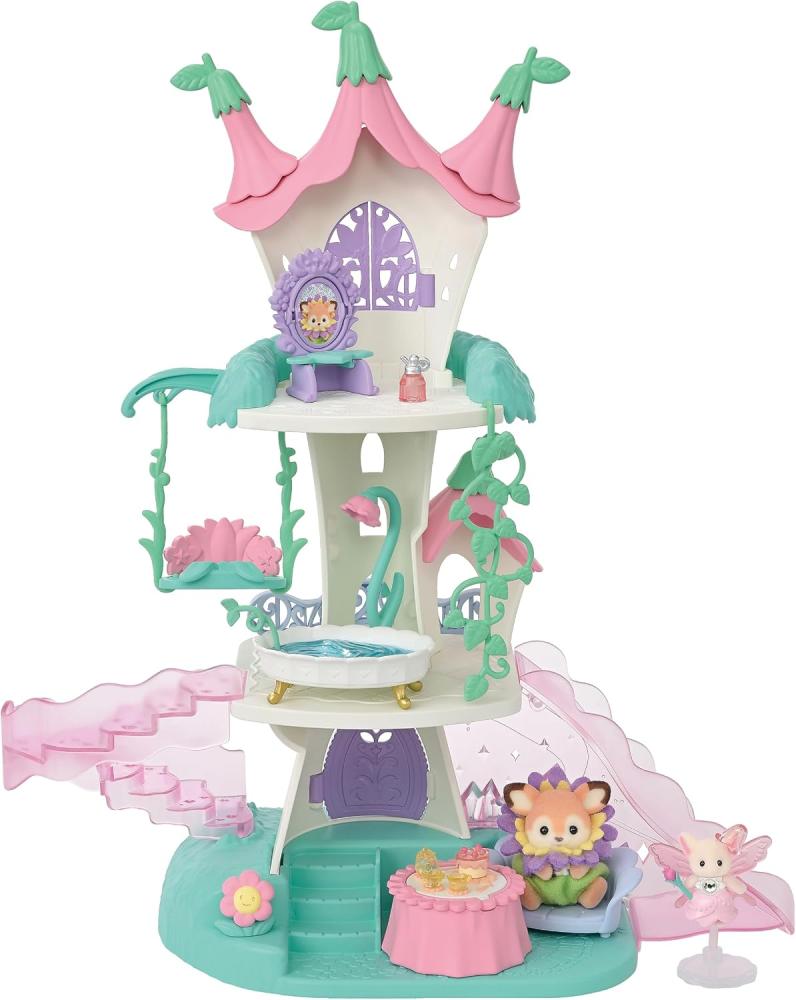 [ شحن فوري ] سيلفانين فاميليز برج الحكايات الخيالية | EPOCH Sylvanian Families 【 Fairy's Fairy Tale Tower 】