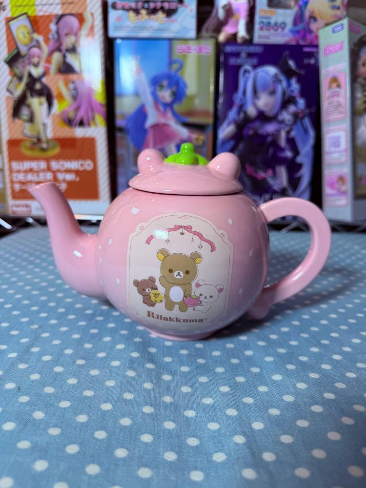 [ حجز ] ابريق ريلاكوما نادر اصدار الفراولة | Rilakkuma Teapot rare