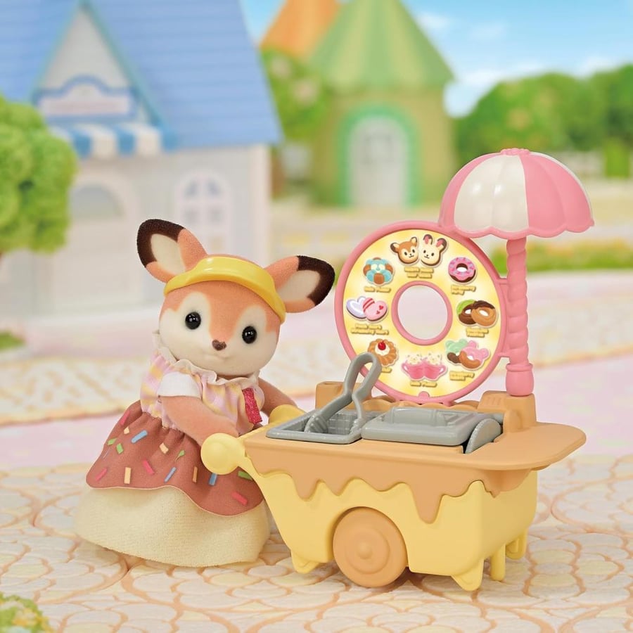 [حجز ] عربة الغزال الدونات اللذيذة من سيلفانيان فاميليز  | Delivery! Delicious Donut Wagon