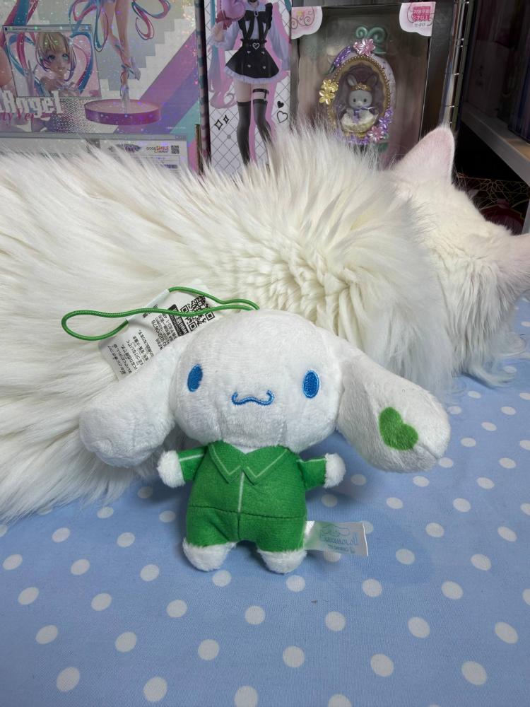 [ شحن فوري ] ميدالية سينامورول دمية قطنية |  keychain Cinnamoroll plush