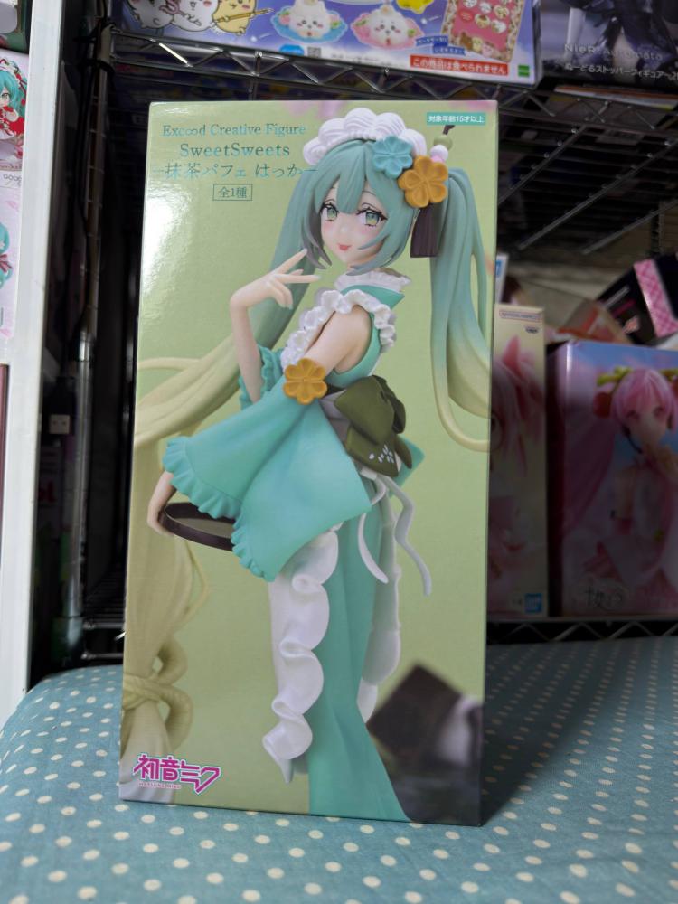 [ شحن فوري ] هاتسوني ميكو | Exceed Creative Figure Hatsune Miku: Matcha Green Tea Parfait Mint Ver.