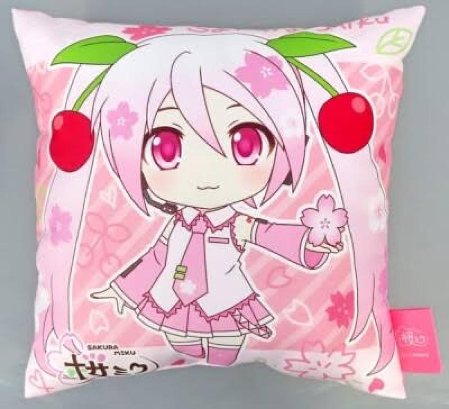 [ شحن فوري ] مخدة | وسادة ساكورا ميكو اصلية من جوائز الايتشيبان كوجي | sakura miku pillow authentic from ichiban kuji prized