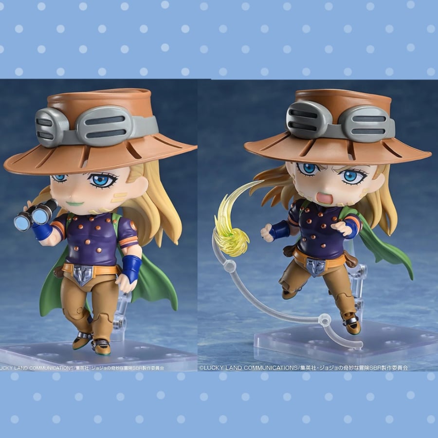 [طلب مسبق] نيندورويد جايرو زيبلي ( بدون الحصان ) - مع البونس - جوجو ستيل بول رن | Nendoroid Gyro Zeppeli " HORSE NOT INCLUDED "