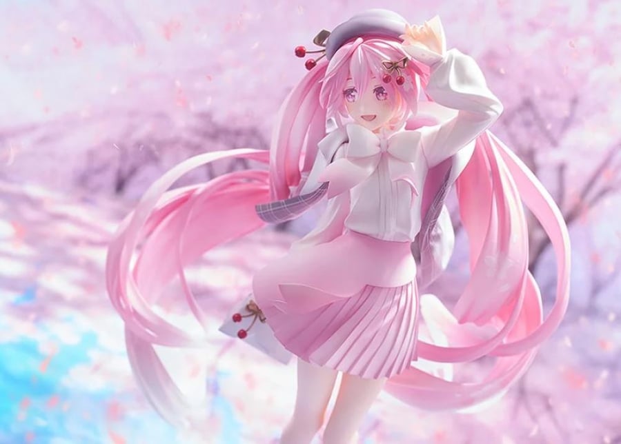 [شحن فوري ] ساكورا ميكو سكيل 1/6 |  1/6 scale Sakura Miku: Hanami Outfit Ver.