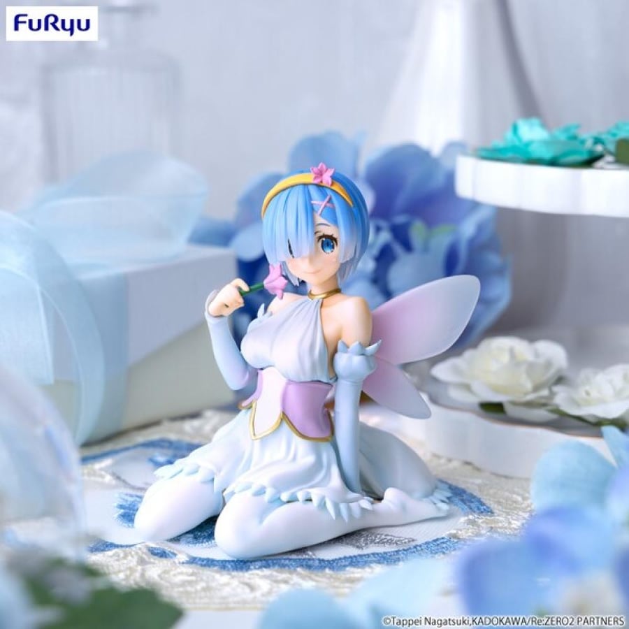 [ شحن فوري ] ريم - جنية الزهور - ري زيرو | Re:Zero kara Hajimeru Isekai Seikatsu - Rem - Noodle Stopper Figure - Hana no Yousei (FuRyu)