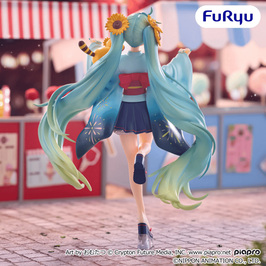 [ شحن فوري ] هاتسوني ميكو × راسكال اصدار المهرجان الصيفي | Hatsune Miku Special Figure- Miku X Rascal Summer Festival Ver.