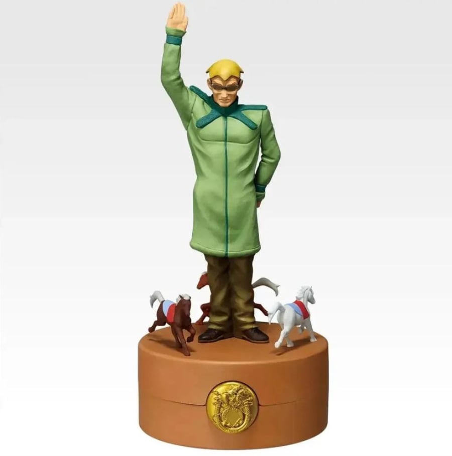 [ شحن فوري ] جوجو \ ستيفين ستيل \ ستيل بول رن  | JOJO JoJo's Bizarre Adventure Steel Ball Run Ichibansho Masterlise PVC Statue Steven Steel 20cm