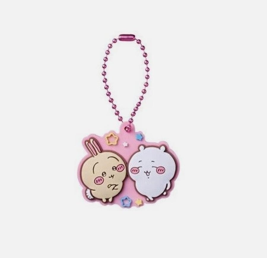 [شحن فوري ] تشيكاوا ميدالية مطاطية | Chiikawa rubber keychain