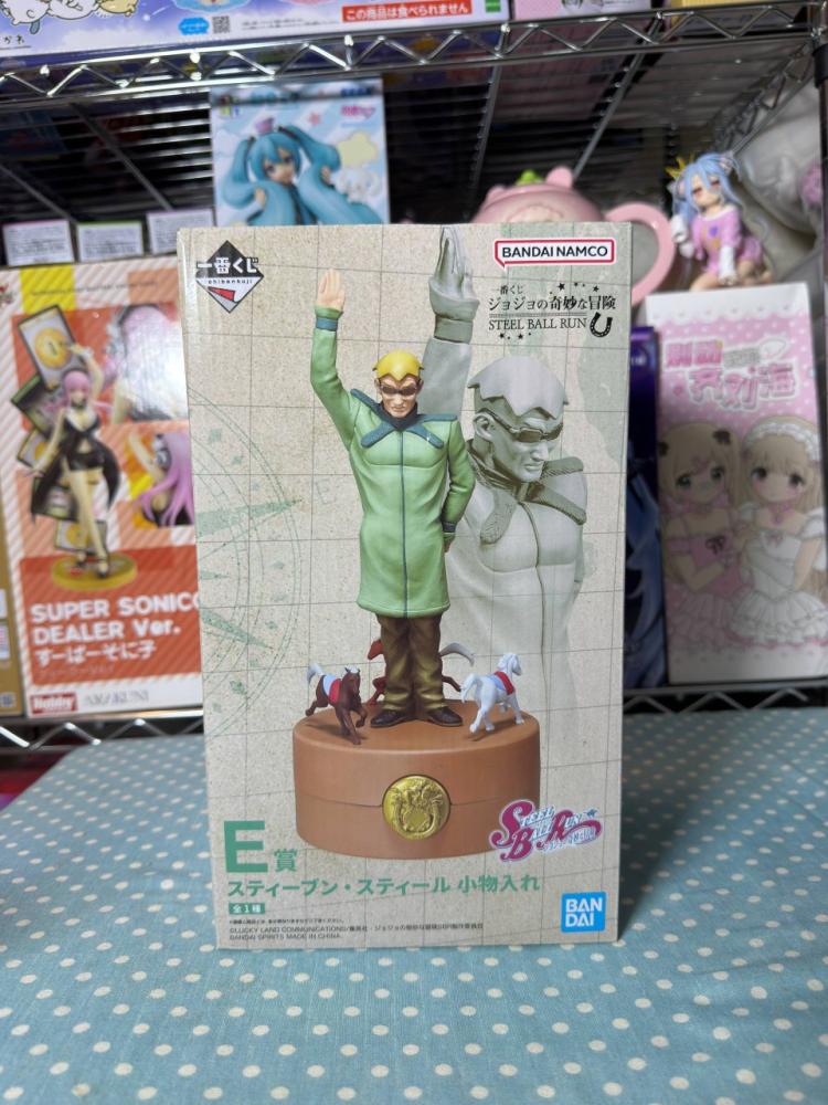 [ شحن فوري ] جوجو \ ستيفين ستيل \ ستيل بول رن  | JOJO JoJo's Bizarre Adventure Steel Ball Run Ichibansho Masterlise PVC Statue Steven Steel 20cm